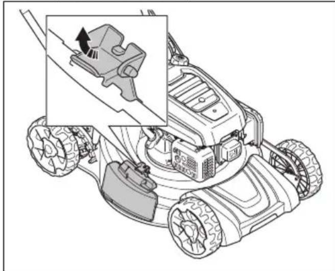 HUSQVARNA LB 256SP - Laitteen vaihtaminensivullepuhallustilaan - 1