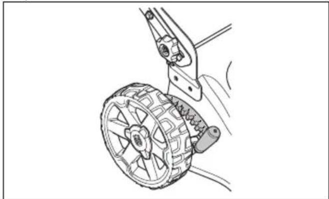 HUSQVARNA LB 256SP - Para definir a alta de corte - 1