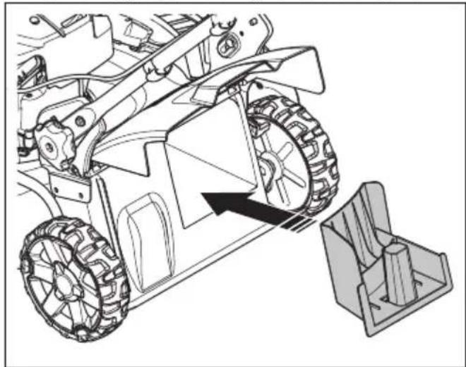 HUSQVARNA LB 256SP - Passaggio del prodotto alla modalità di pacciamatura (LC 151, LC 151S) - 1