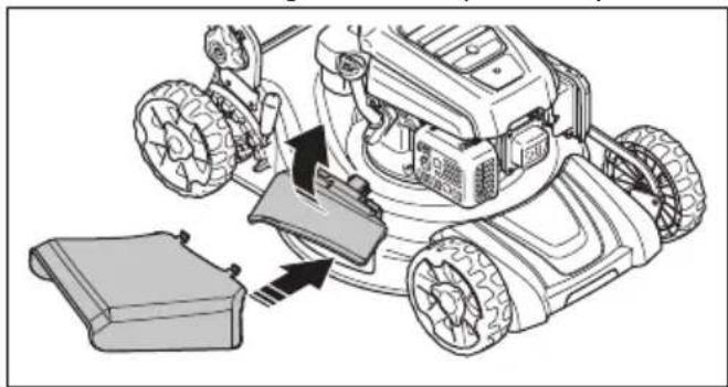 HUSQVARNA LB 256SP - Colocar o produit em modo de tritutura (LC 151, LC 151S) - 3