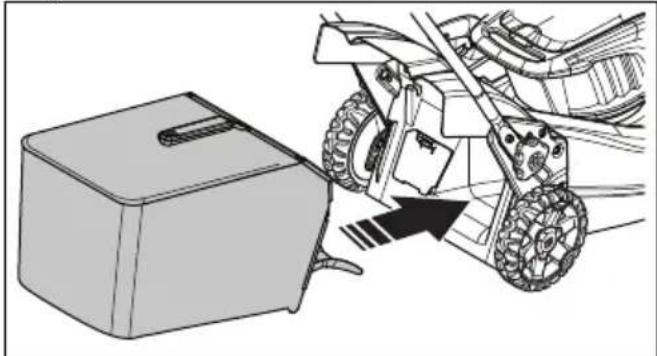 HUSQVARNA LC 353iV - Montera gräsuppsamlaren - 3