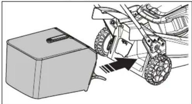 HUSQVARNA LC 353iV - Συναρμολόγηση του συλλέκτη χόρτου - 3