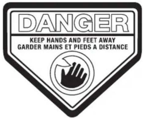 HUSQVARNA LC 353iV - Label on the product - 1