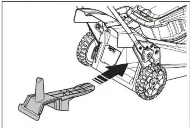 HUSQVARNA LC 353iV - Монтаж заглушки для мульчування (аксесуар) - 1