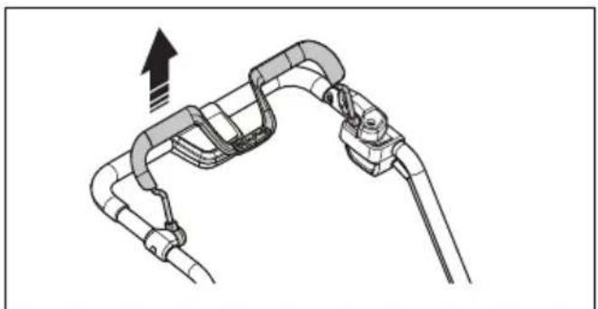 HUSQVARNA LC 353iV - Poignée de frein moteur - 1