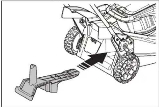 HUSQVARNA LC 353iV - Grasopvangbak monteren - 4