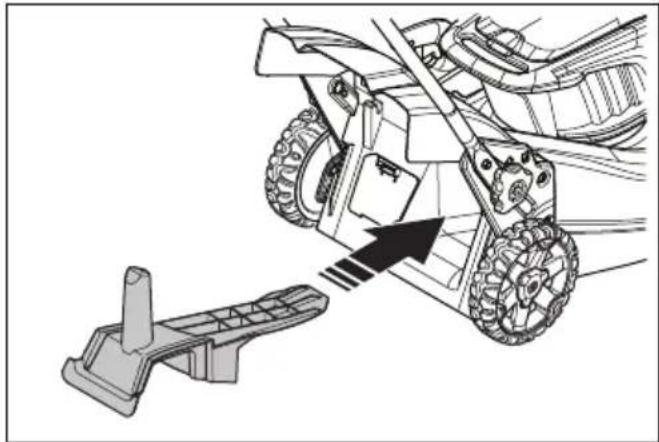 HUSQVARNA LC 353iV - Per montare la spina di pacciamatura (accessori) - 1