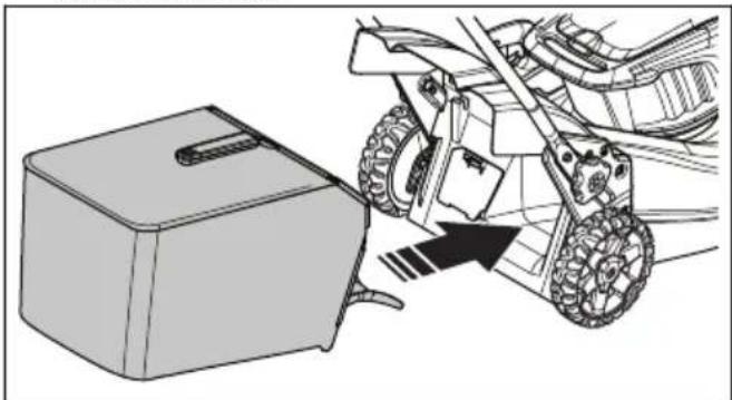 HUSQVARNA LC 353iV - Zāles savācēja montāža - 3