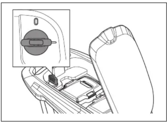HUSQVARNA LC 353iV - Llave de seguridad - 1