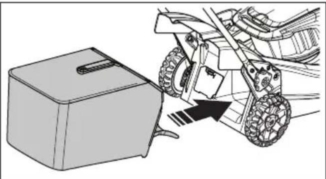 HUSQVARNA LC 353iV - Ruohonkerääjän asentaminen - 3