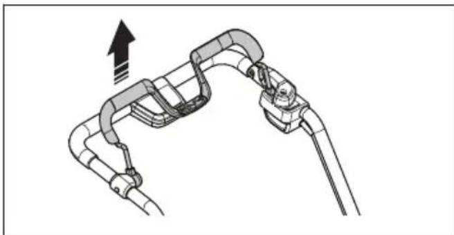 HUSQVARNA LC 353iV - Λαβή φρένου κινητήρα - 1