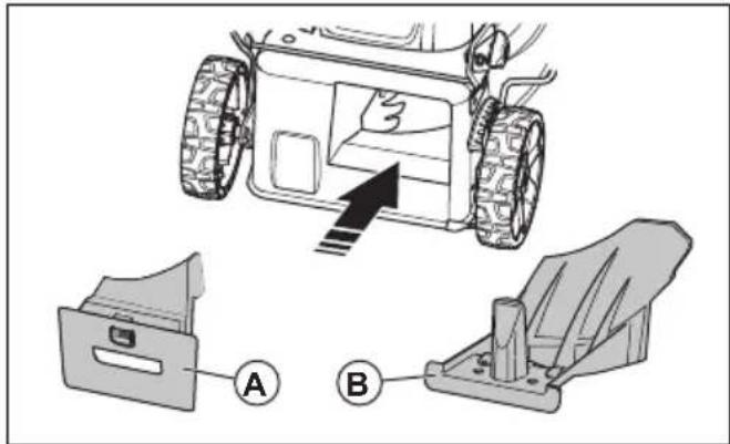 HUSQVARNA LC 141iV - Montar o kit de trituração - 1