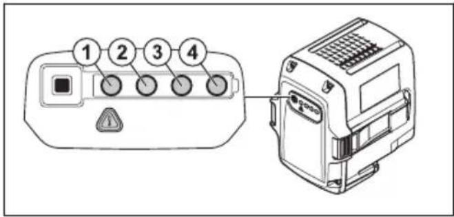 HUSQVARNA LC 141iV - État de la batterie - 1