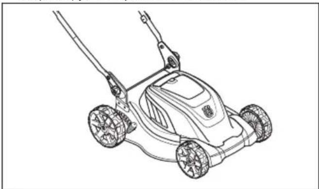 HUSQVARNA LC 141iV - Установка изделия в рабочее положение - 1
