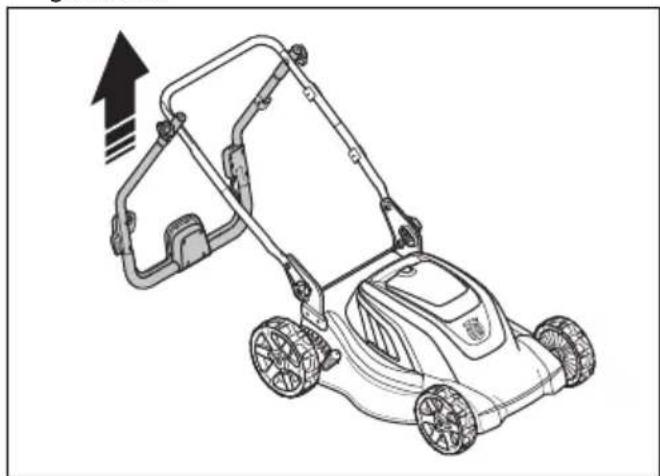 HUSQVARNA LC 141iV - A termék működési pozícióba állítása - 3