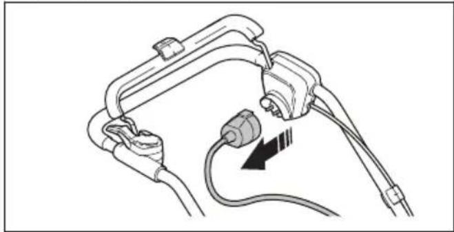 HUSQVARNA LC 141iV - Izstrādājuma izslēgšana - 2