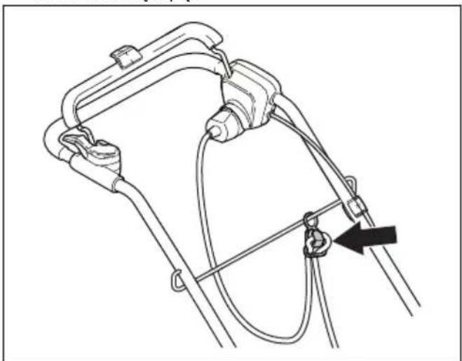 HUSQVARNA LC 141iV - Variklio stabdymo rankena - 4