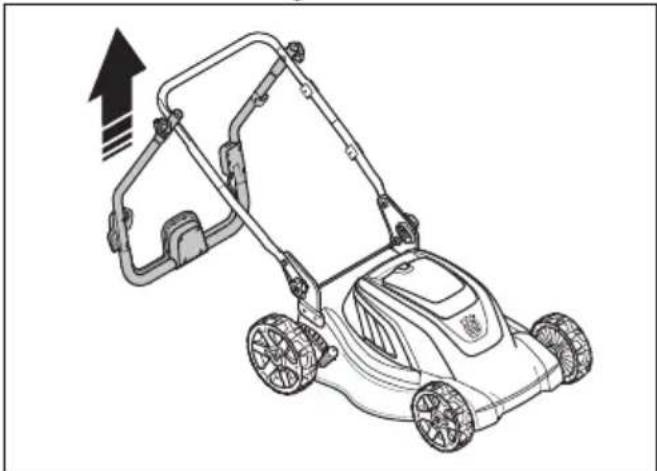 HUSQVARNA LC 141iV - Ürünü çalıştırma konumuna getirme - 3