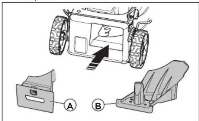HUSQVARNA LC 141iV - Pour monter le kit de broyage - 1