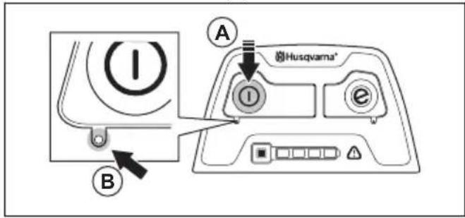 HUSQVARNA LC 141iV - Seadme käivitamine - 2