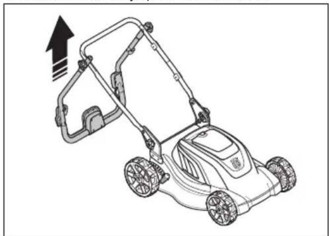 HUSQVARNA LC 141iV - Ajuste del producto en la posición de trabajo - 3