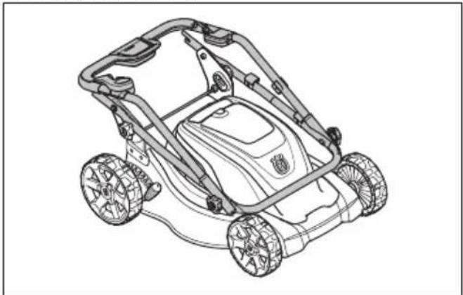 HUSQVARNA LC 141iV - Stänga av produkten - 2