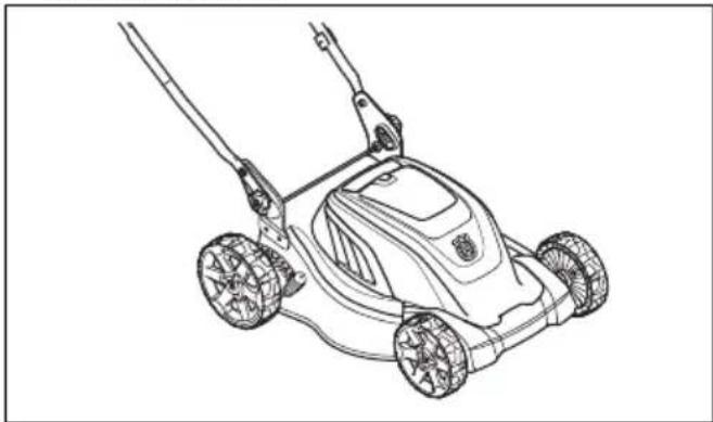 HUSQVARNA LC 141iV - To set the product in operation position - 1