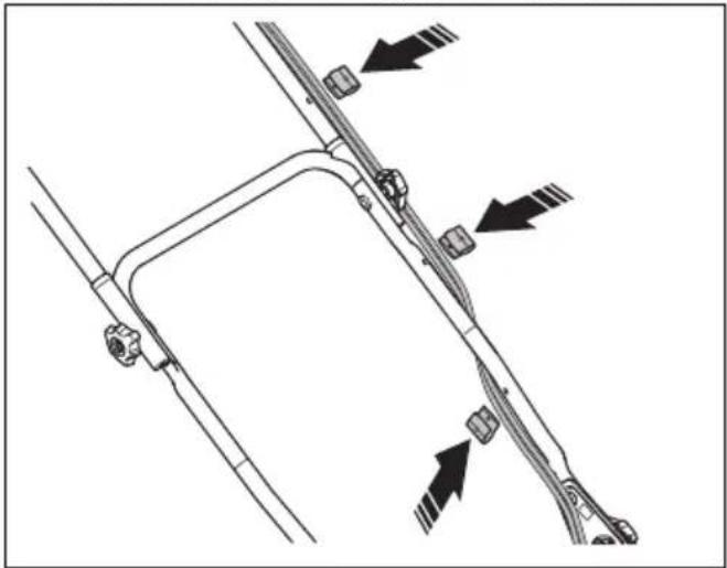HUSQVARNA LC 141iV - Montera handtaget - 3