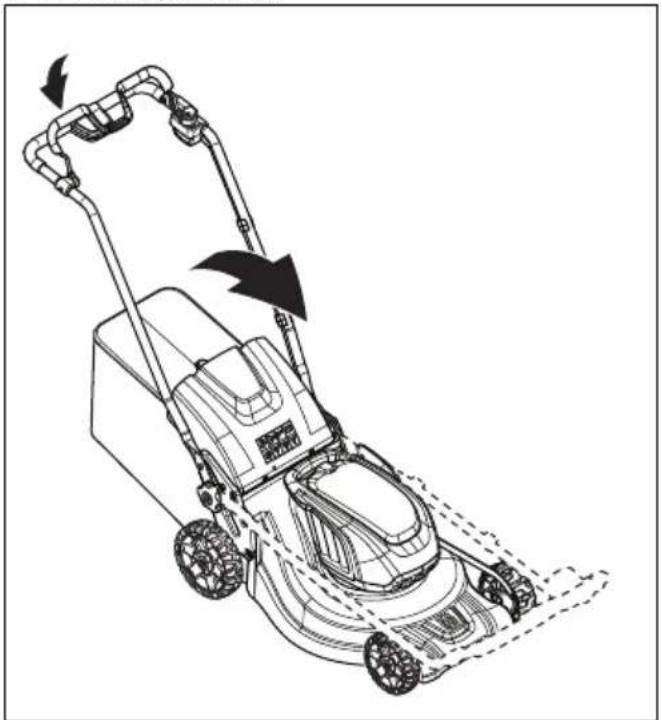 HUSQVARNA LC 247iX - Stalla in Produkten i transportlage - 2