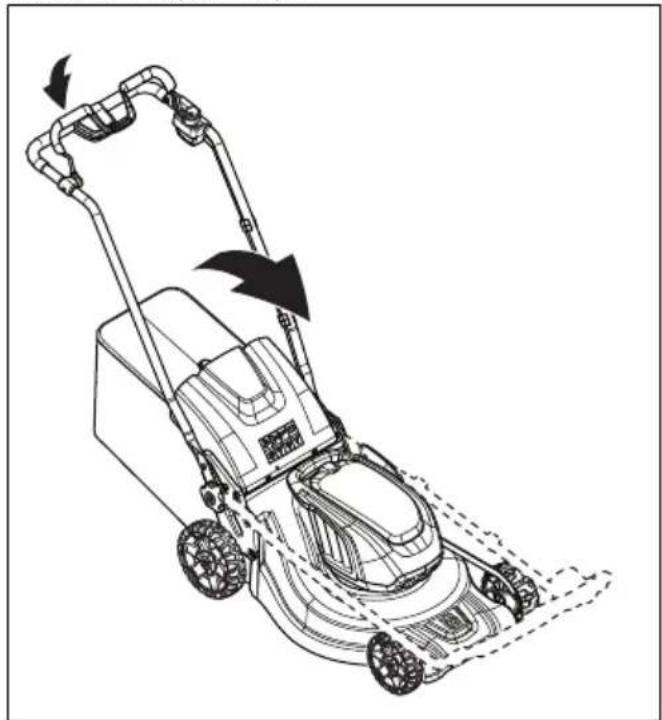 HUSQVARNA LC 247iX - Urunu nakliye konumuna getirme - 2