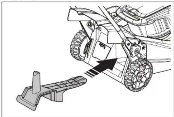 HUSQVARNA LC 247iX - Para montar el triturador (accessorio) - 1