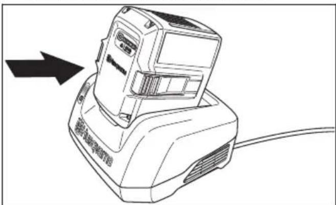 HUSQVARNA LC 247iX - Incarcareabateriei - 2