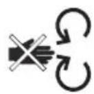 HUSQVARNA LC 247iX - Symbole auf dem Gerät - 6