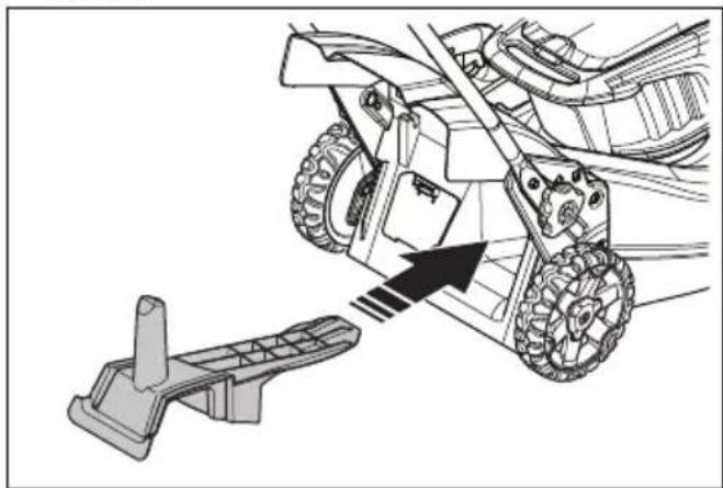 HUSQVARNA LC 247iX - Per montare la spina di pacciamatura (accessori) - 1