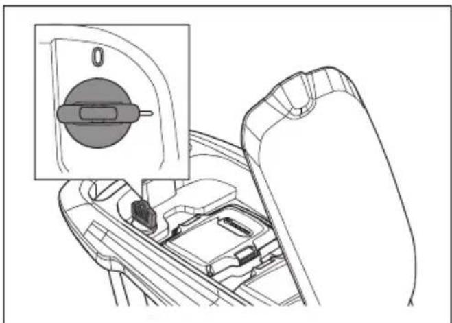 HUSQVARNA LC 247iX - Safety key - 1