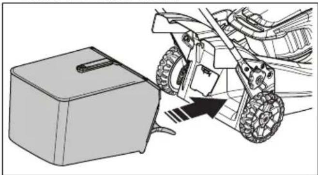 HUSQVARNA LC 247iX - Asamblarea colectorului de iarba - 3