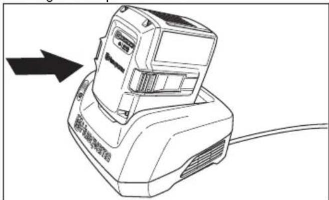 HUSQVARNA LC 247iX - De accu opladen - 2