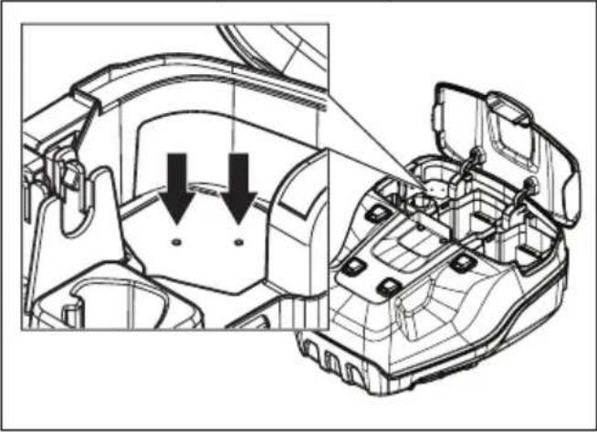 HUSQVARNA LC 551iV - Sensora uzstādīšana - 1