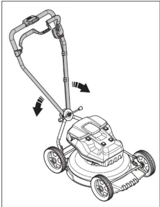 HUSQVARNA LC 551iV - 装配手柄 (LB 548i, LB 553iV) - 3