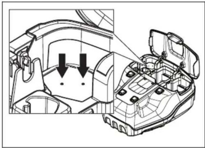 HUSQVARNA LC 551iV - Установка датчика - 1