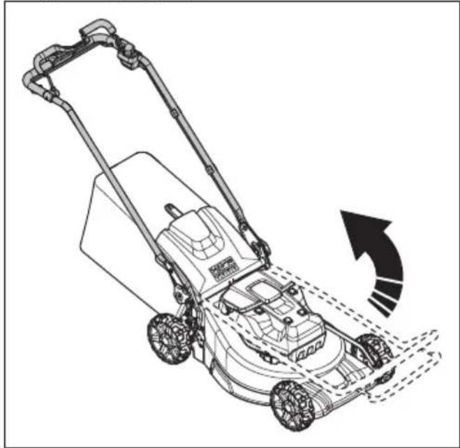 HUSQVARNA LC 551iV - Встановлення виробу в положення для експлуатації (LC 551iV) - 1
