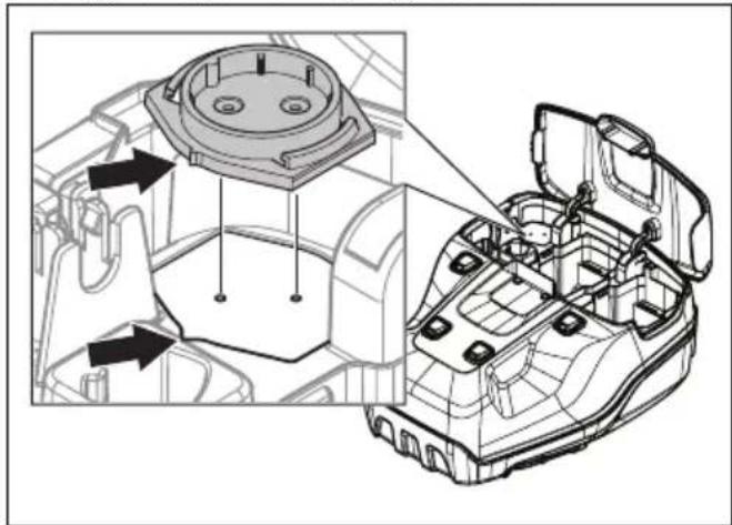 HUSQVARNA LC 551iV - Jutiklio diegimas - 4