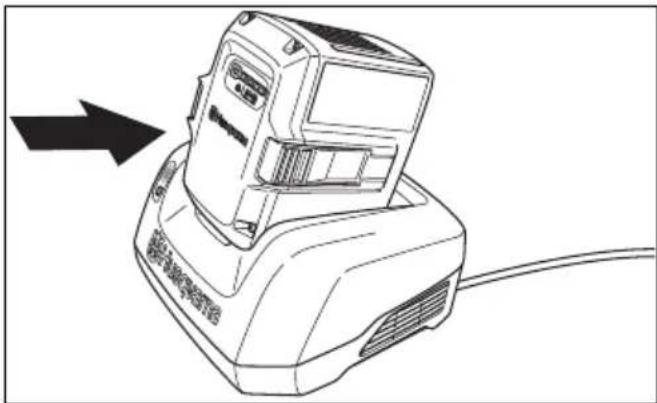 HUSQVARNA LC 551iV - Zamjena baterije - 2