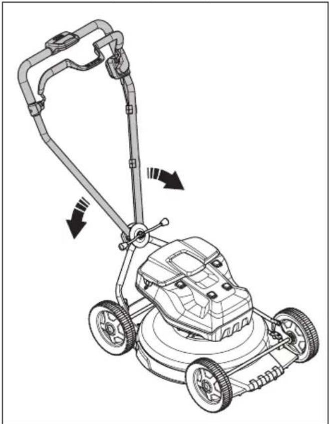 HUSQVARNA LC 551iV - Montaż uchwytu (LB 548i, LB 553iV) - 3