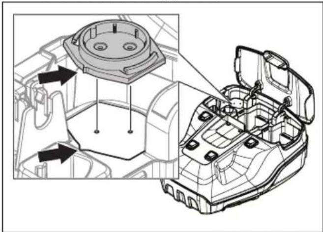 HUSQVARNA LC 551iV - Installazione del sensore - 4