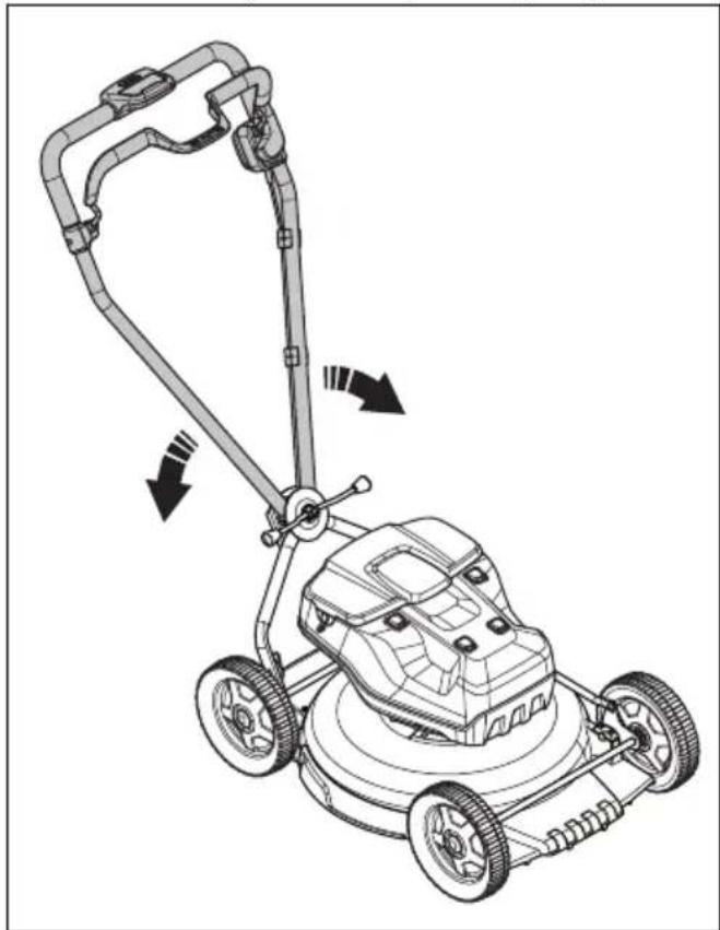HUSQVARNA LC 551iV - Montáž řídítek (LB 548i, LB 553iV) - 3
