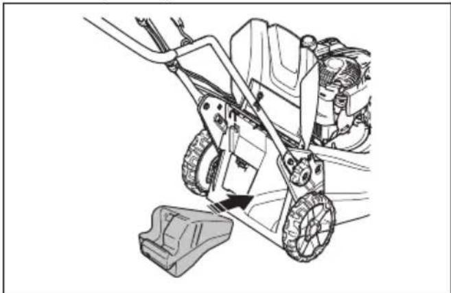 HUSQVARNA LC 551iV - Montaż wkładki mulczującej (LC 551iV akcesorium) - 1