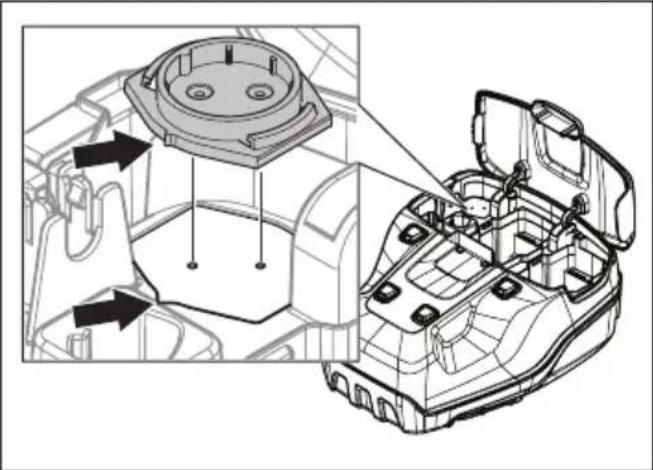HUSQVARNA LC 551iV - De sensor monteren - 4