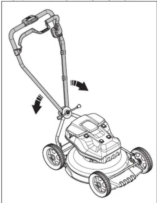 HUSQVARNA LC 551iV - Tutma yerinin takılması (LB 548i, LB 553iV) - 3