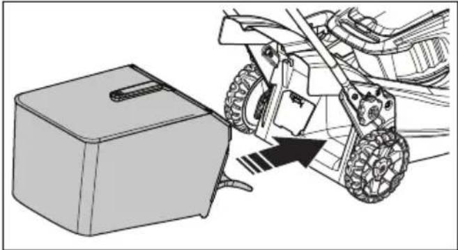 HUSQVARNA LC 551iV - Монтаж травозбірника (LC 551iV) - 3